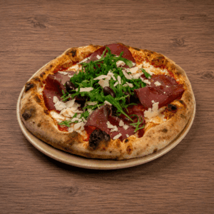 Pizza Mortadella & pistachio