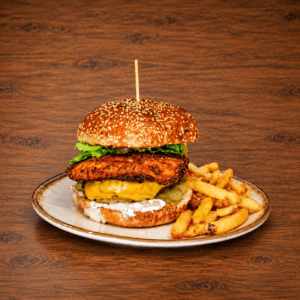 CRISPY CHEESE BURGER