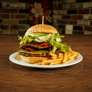 VEGE SPECIAL BURGER + KRUMPIRIĆI