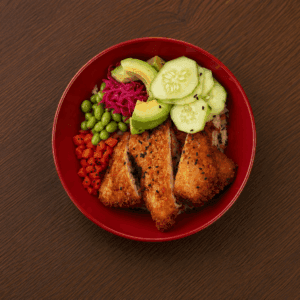 POKE BOWL CRISPY CHICKEN
