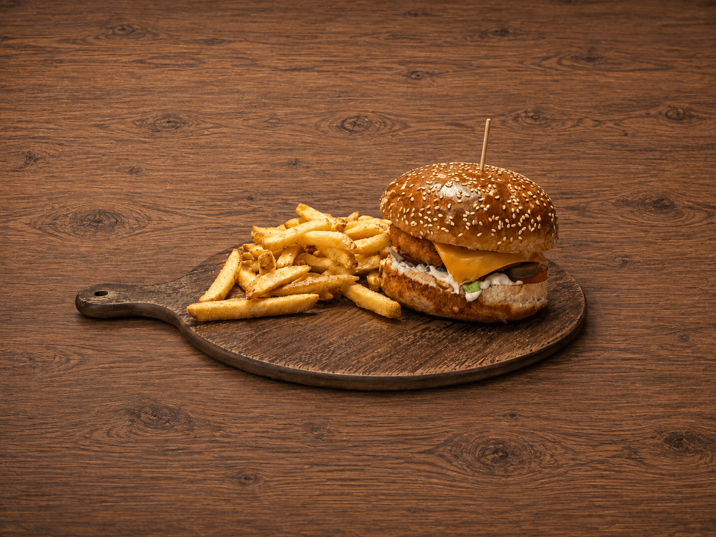 Hot Honey Chicken Burger