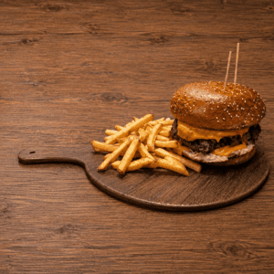 Bacon Crunch burger
