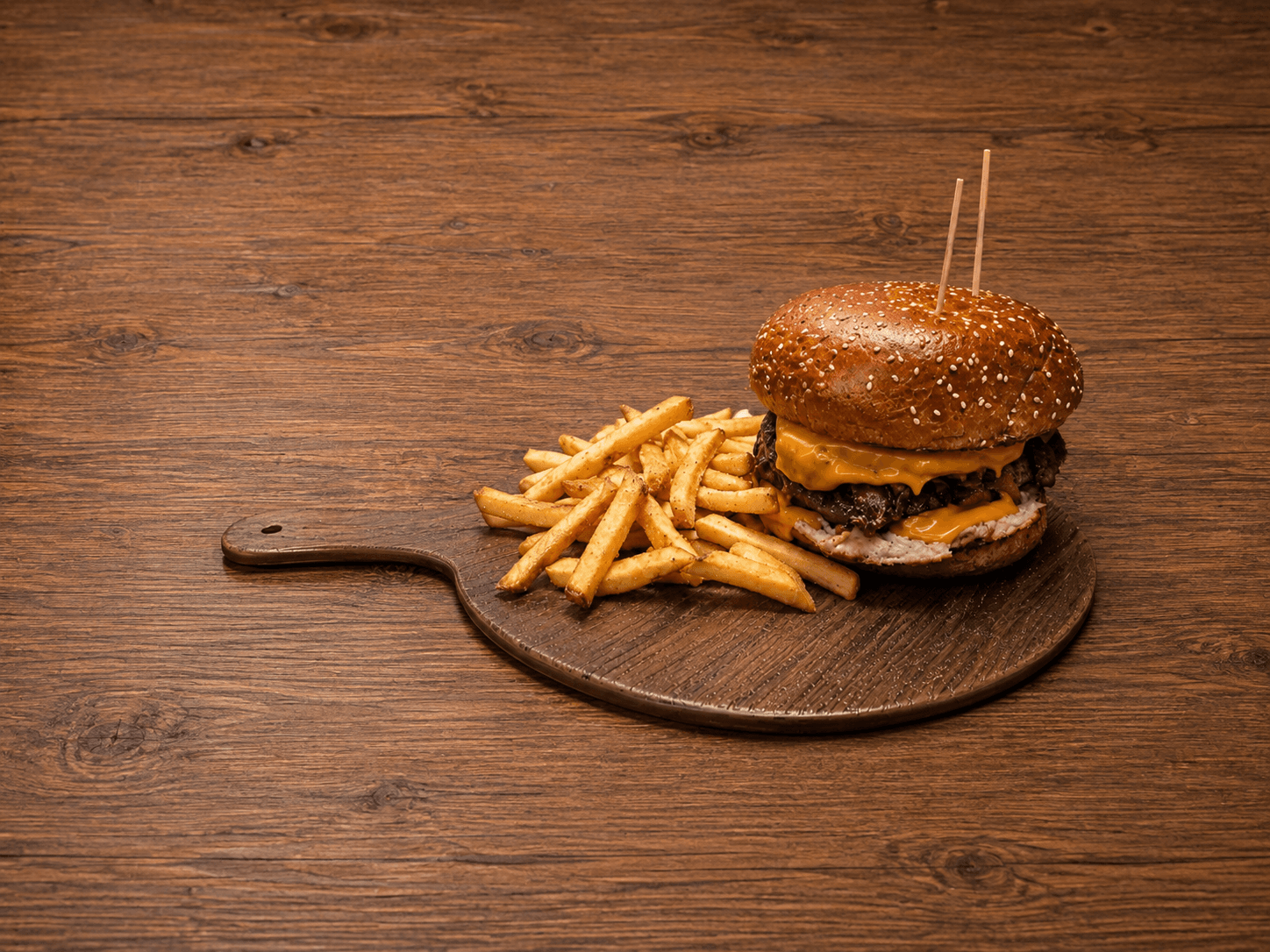 Bacon Crunch burger