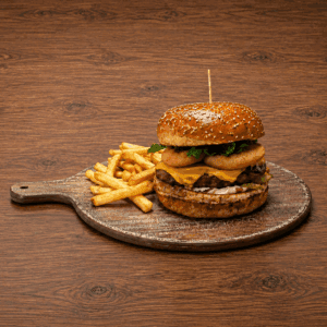 BBQ ONION BURGER